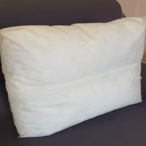 Cojín interior respaldo sofá con cremallera 75x55x16 (Funda con relleno)